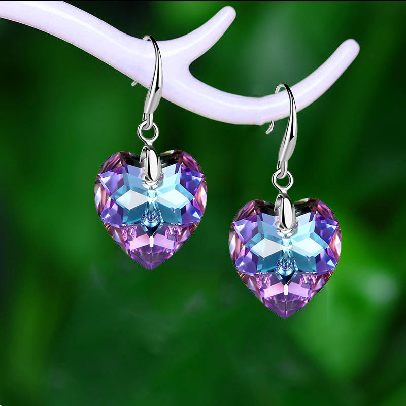 ZEYNA Boucles d’Oreilles Cœur star
