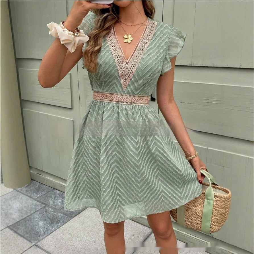 KWELLA™ Robe en soie glacé
