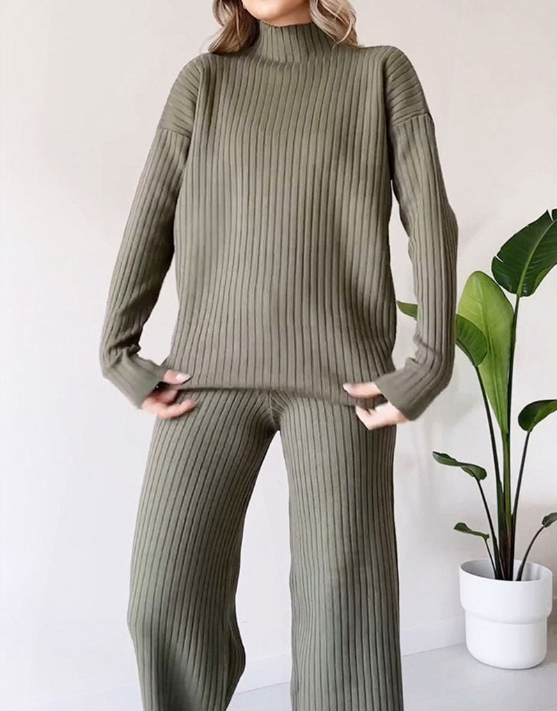 LIZA™ Ensemble tricoté à col roulé