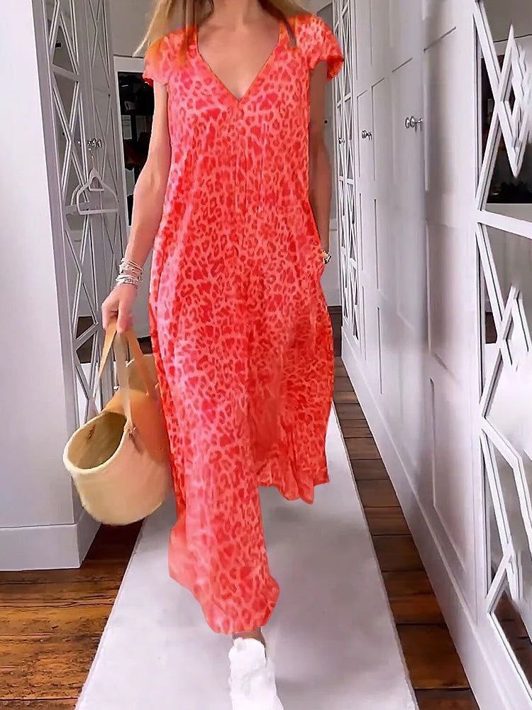 MIMI™ Robe longue col V