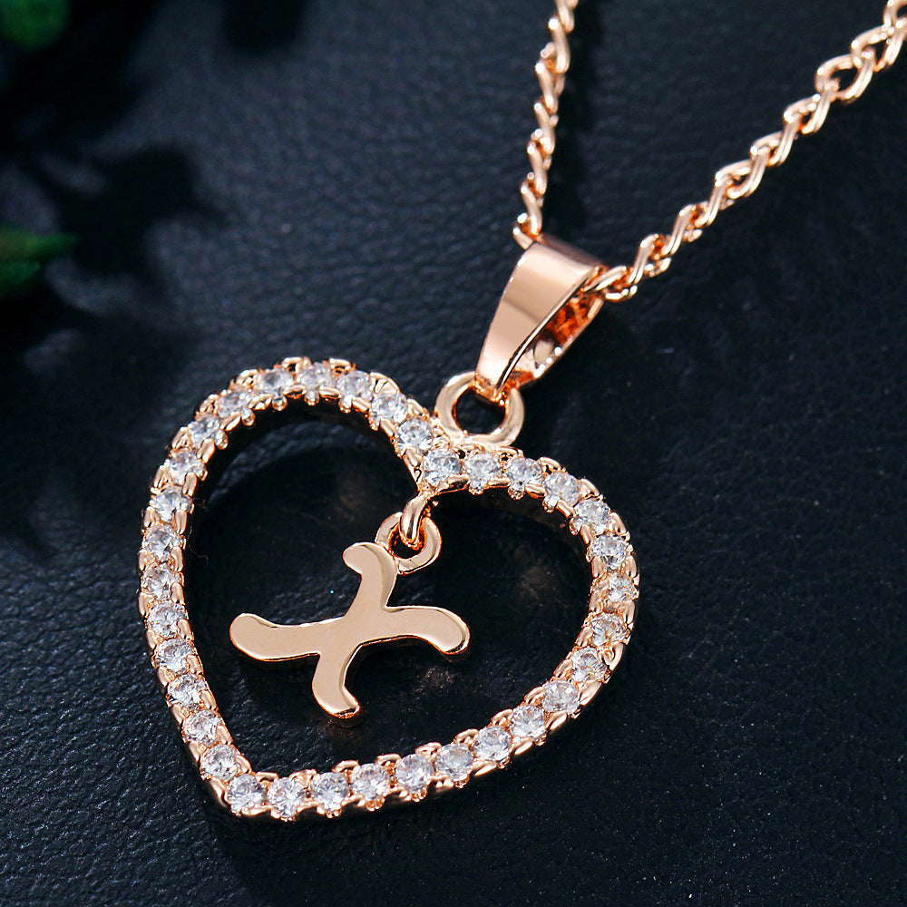 Vanessa™ Collier pendentif en forme de coeur