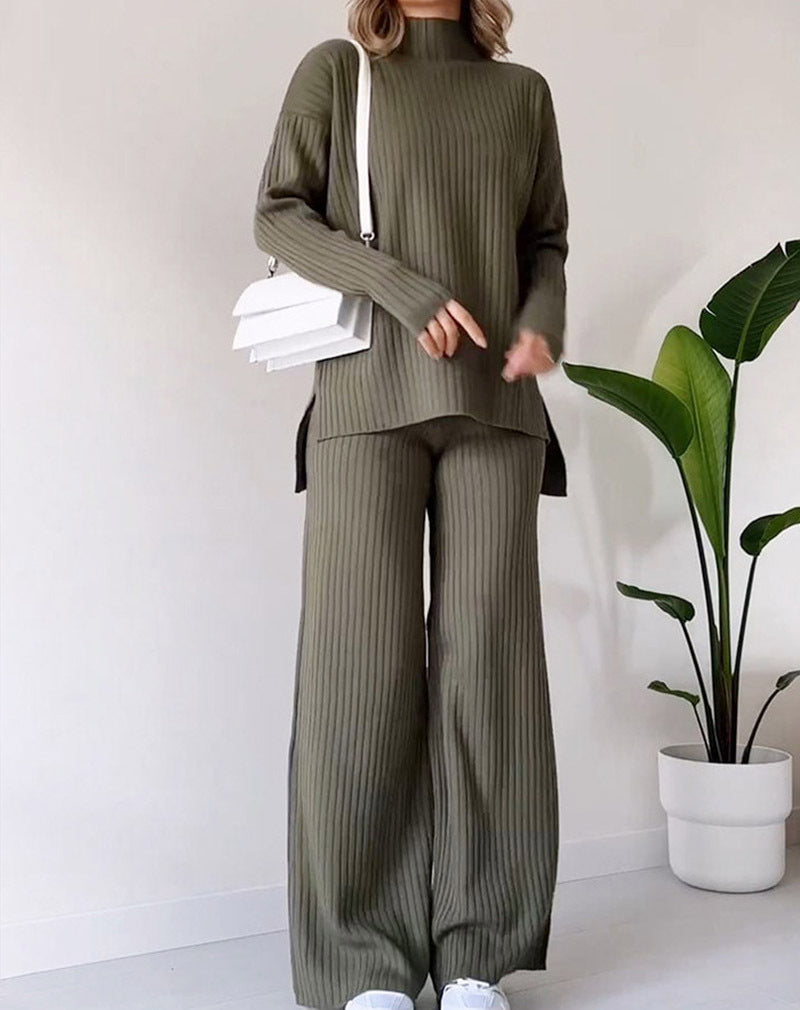 LIZA™ Ensemble tricoté à col roulé