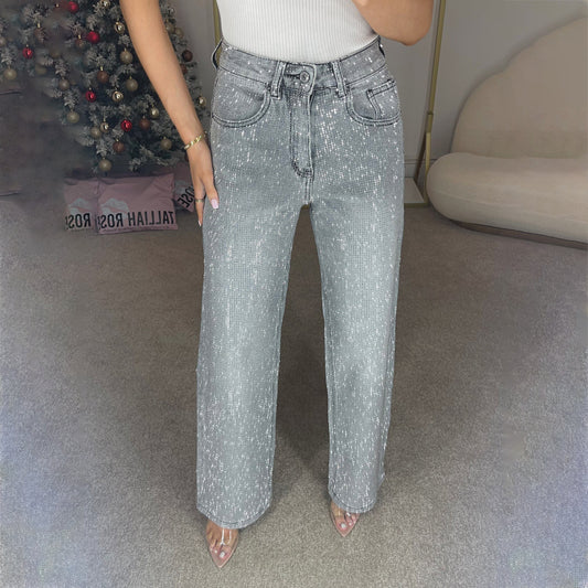 Jolie™ Jean diamanté