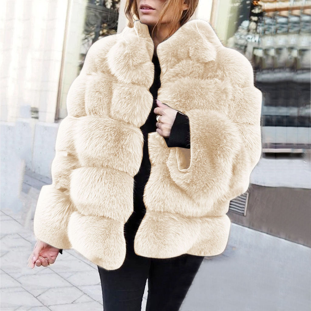 JISSICA™ Manteau en Fausse Fourrure Luxe