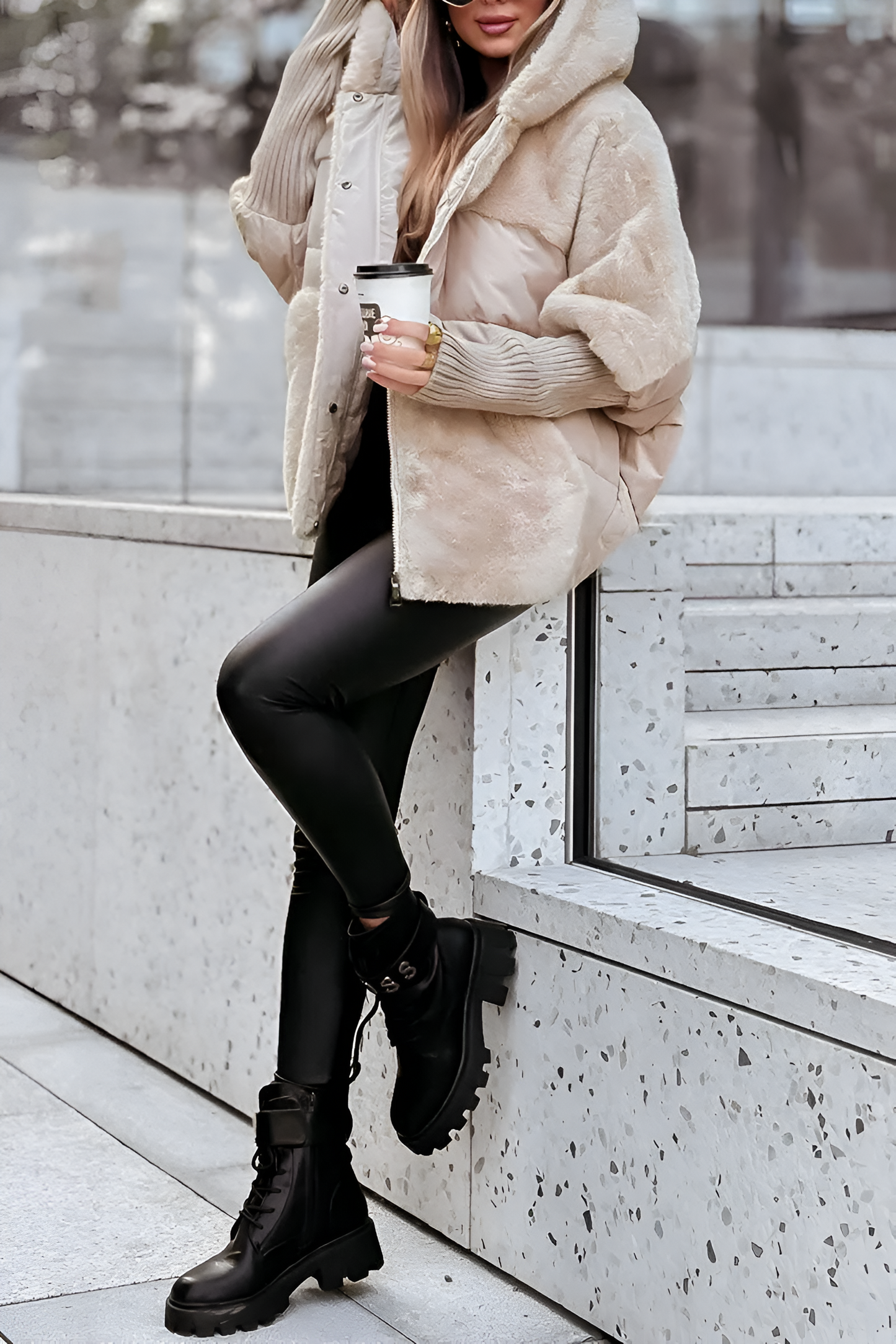 PATTI™ Doudoune Tendance Douce Et élégante