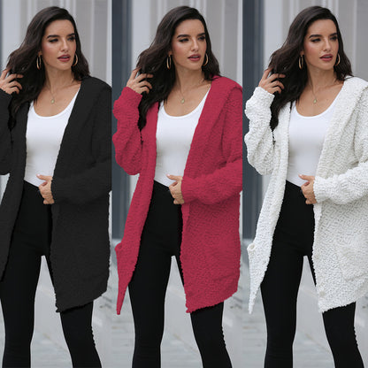 SILKA™ Cardigan ample à capuche
