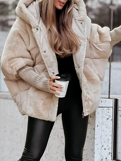 PATTI™ Doudoune Tendance Douce Et élégante