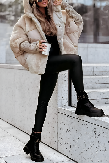 PATTI™ Doudoune Tendance Douce Et élégante