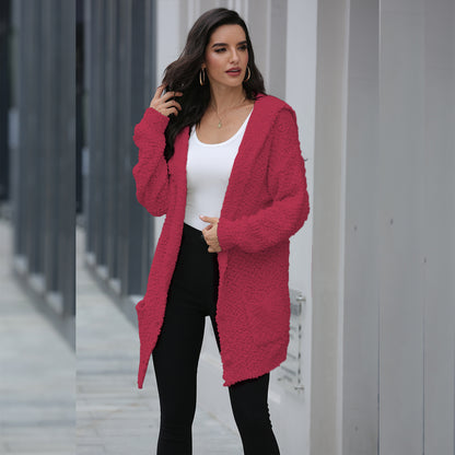 SILKA™ Cardigan ample à capuche