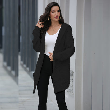 SILKA™ Cardigan ample à capuche
