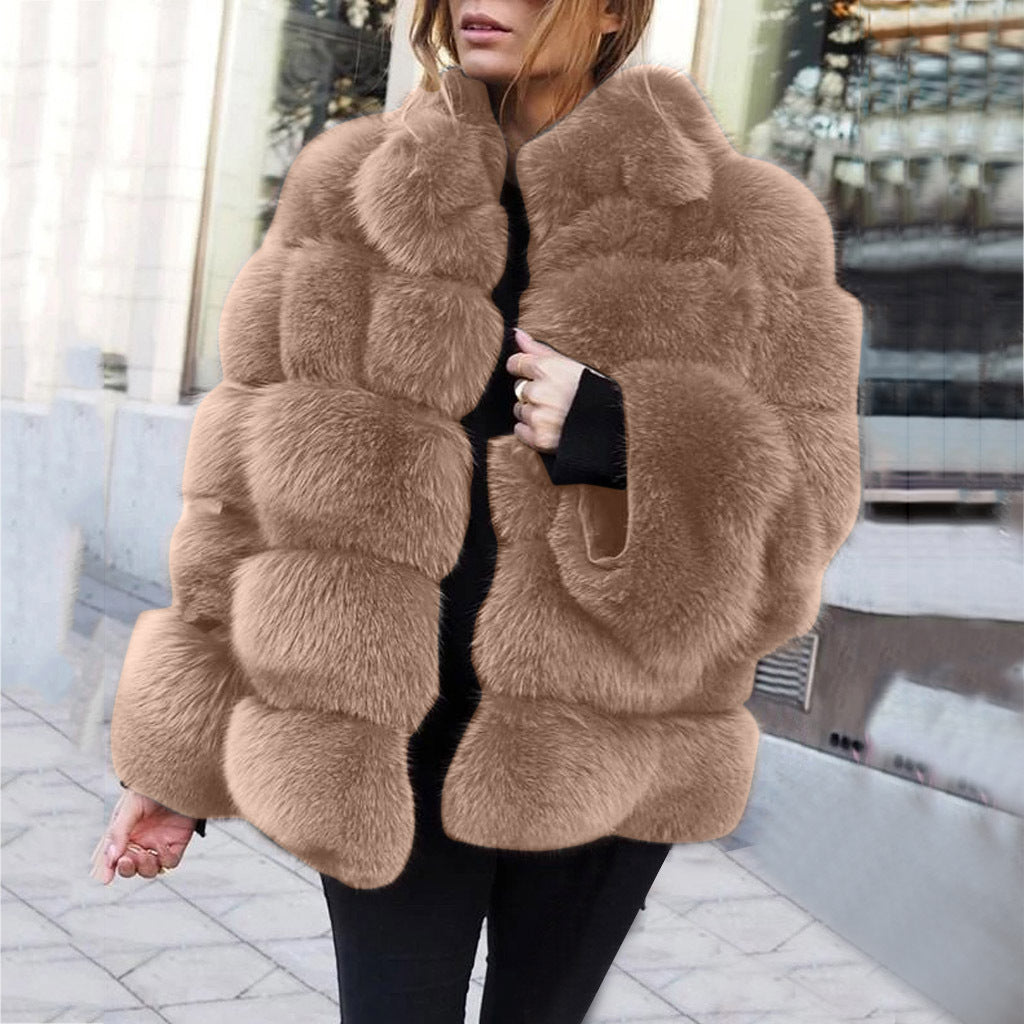 JISSICA™ Manteau en Fausse Fourrure Luxe