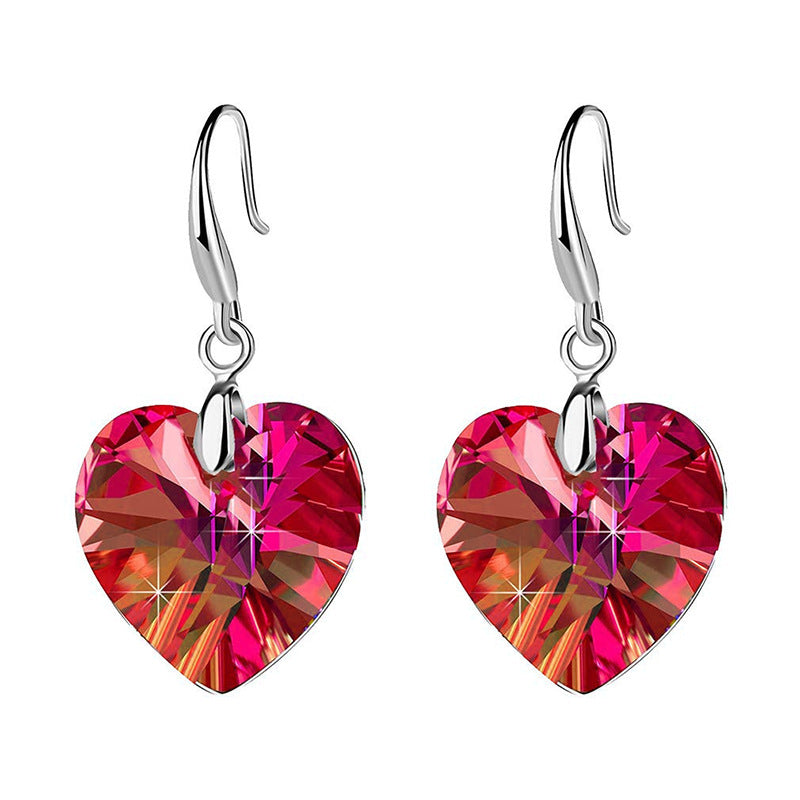 ZEYNA Boucles d’Oreilles Cœur star