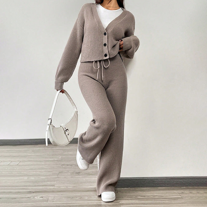 MELTA™ Ensemble Décontracté en Maille