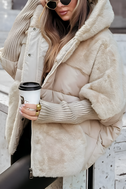 PATTI™ Doudoune Tendance Douce Et élégante