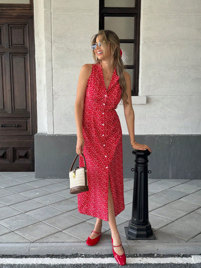 LUISA™ Robe fluide Style Estival Raffiné