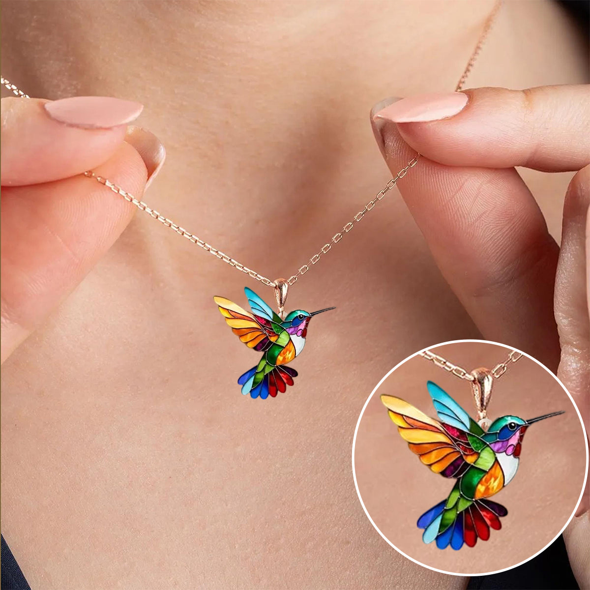 VALERY™ - Le collier colibri élégance