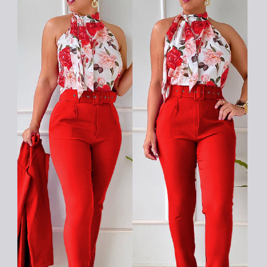 SELVA™ Ensemble Floral Glamour Chic et Moderne
