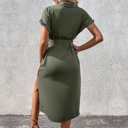 CLARA™ Robe d'été avec bouton