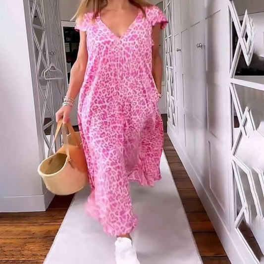 MIMI™  Robe longue col V
