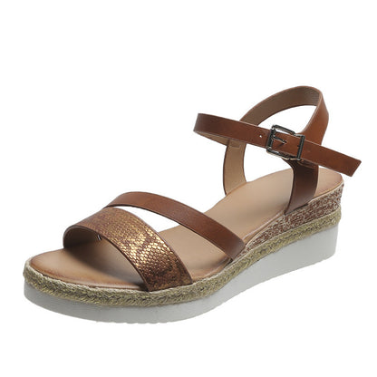 ELINA™ Sandales compensées