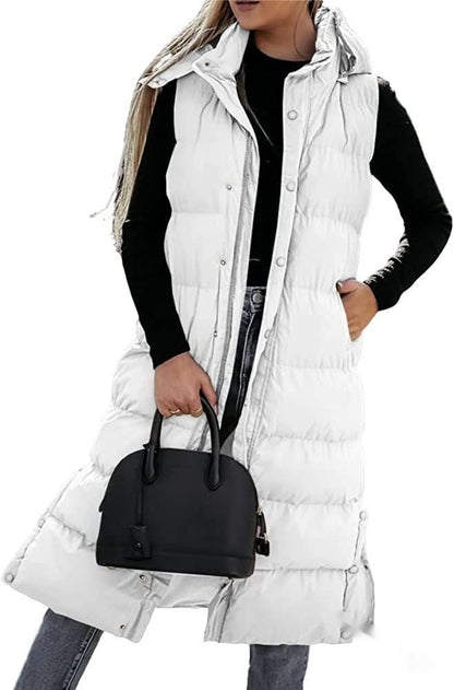 AMELIA™ Manteau Sans Manches en Duvet