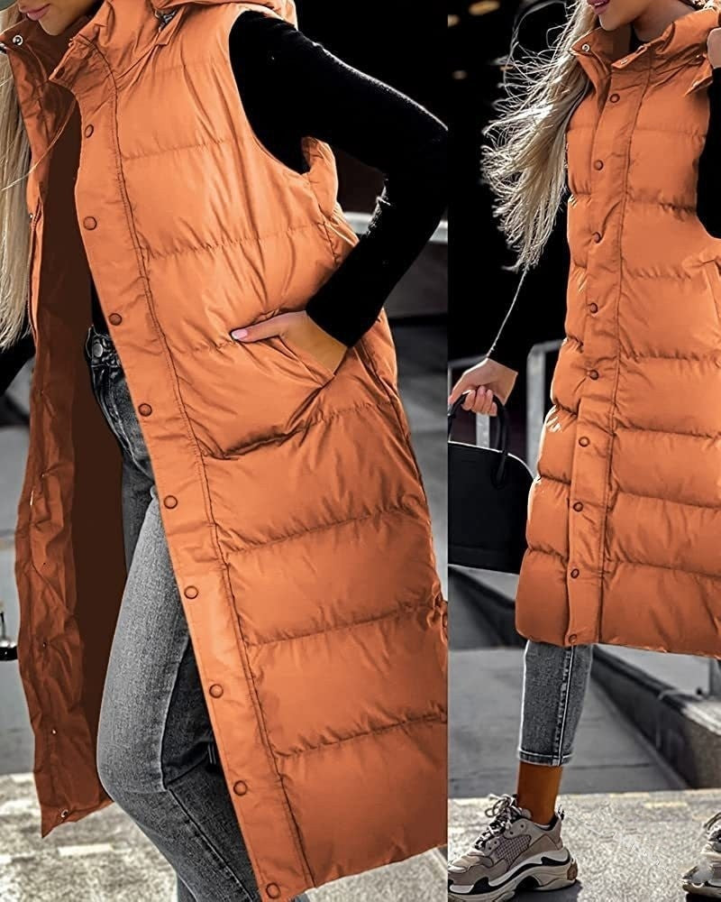 AMELIA™ Manteau Sans Manches en Duvet