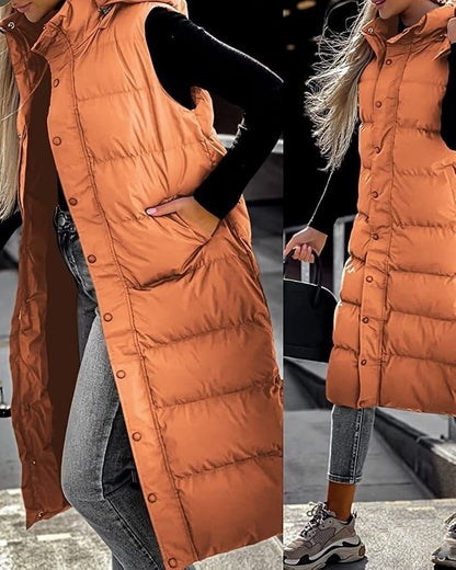 AMELIA™ Manteau Sans Manches en Duvet
