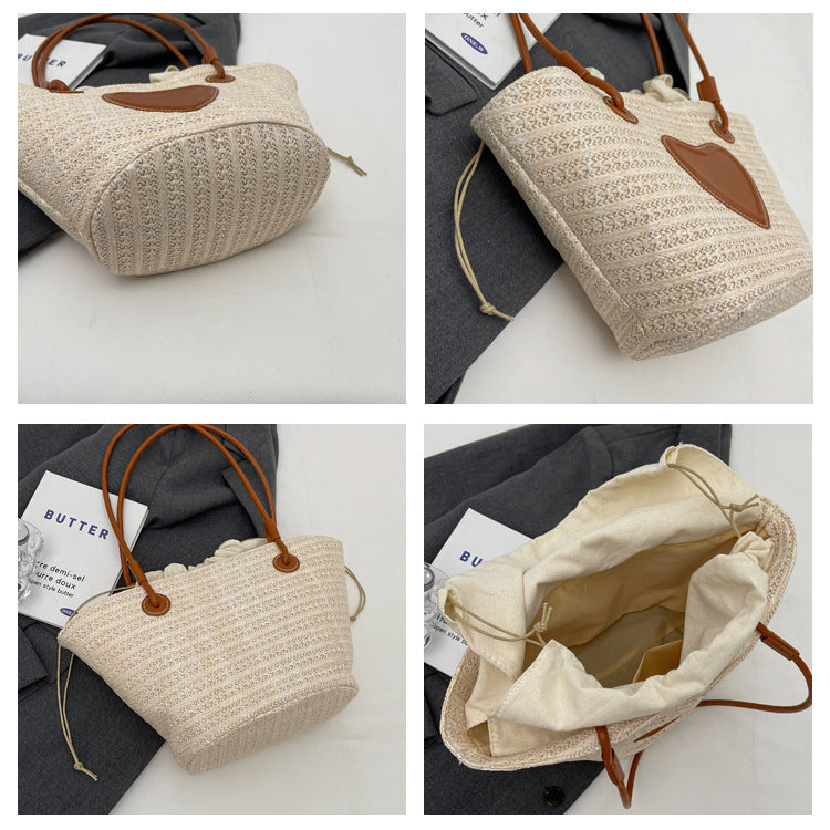 CAMEL™ Sac fourre-tout en paille simple