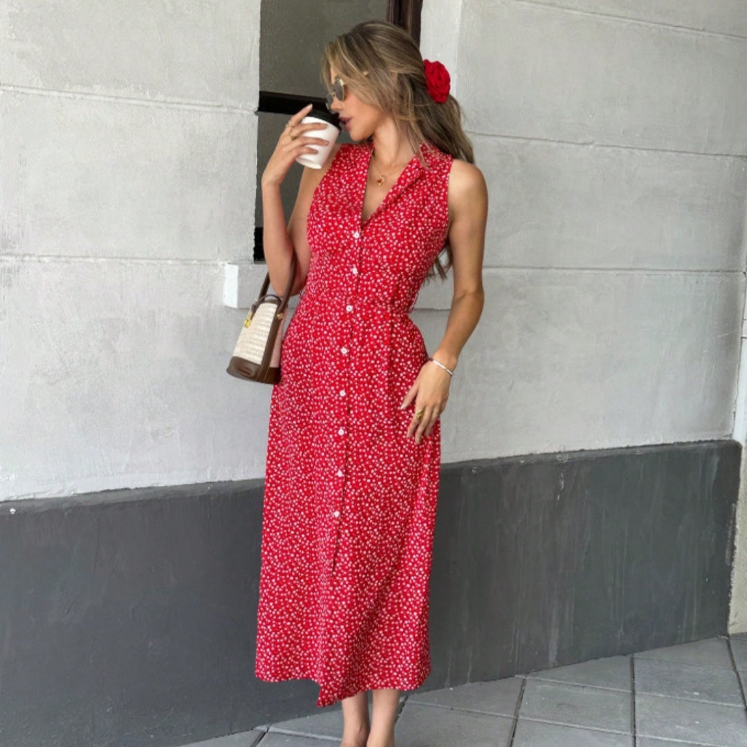 LUISA™ Robe fluide Style Estival Raffiné