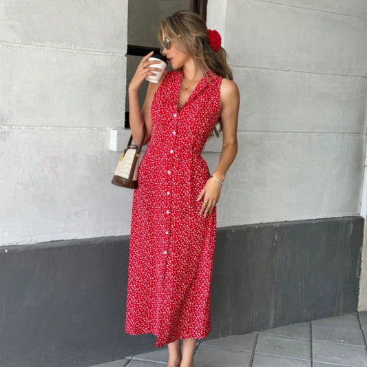 LUISA™ Robe fluide Style Estival Raffiné
