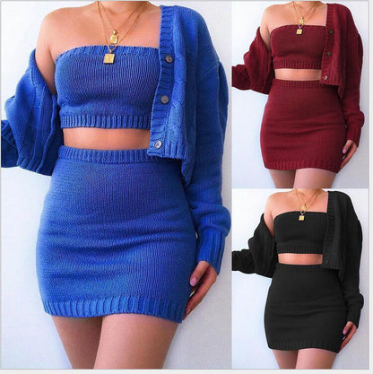 TCHEKA™ Ensemble Tricoté Élégant