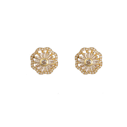 FLOWY™ Collier Boucles d'oreilles rotatives fleur