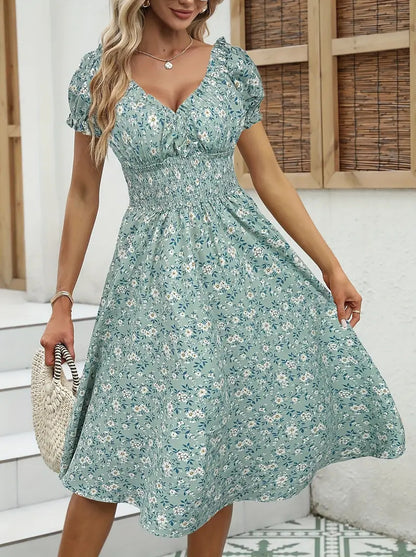 Marla™ Robe bouffantes florales