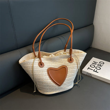 CAMEL™ Sac fourre-tout en paille simple