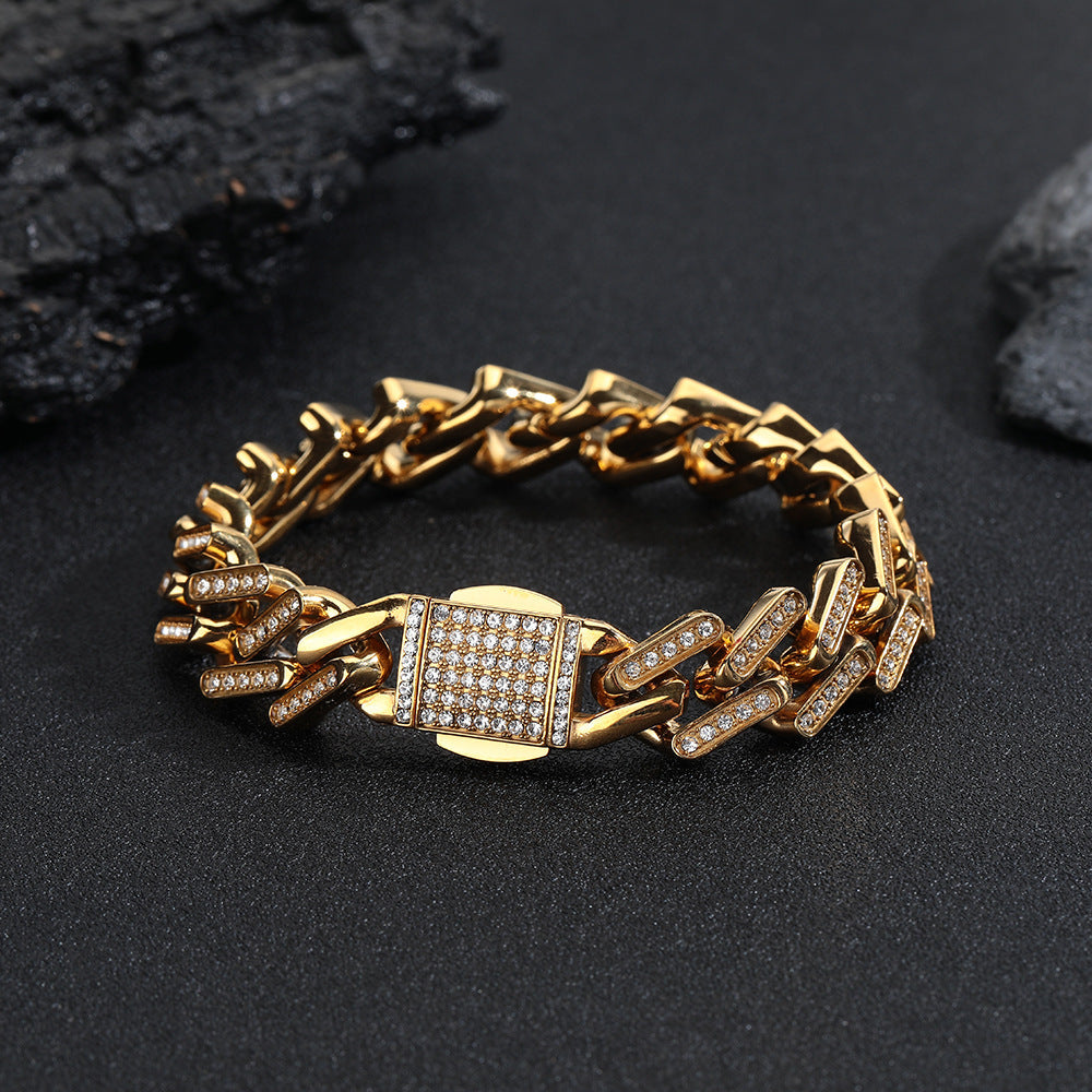 Glory™ Bracelet Diamant Glacé pour homme
