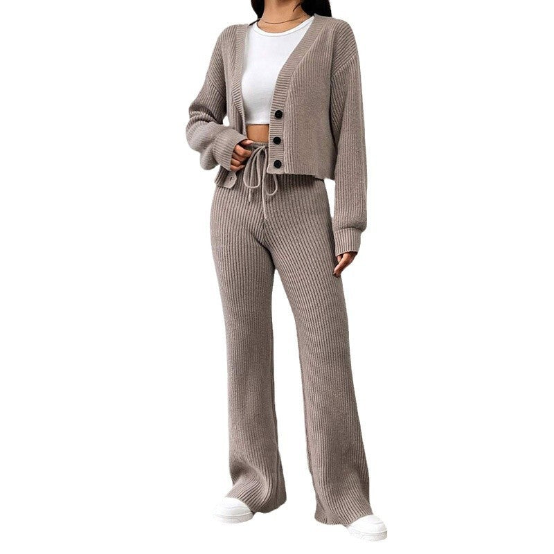 MELTA™ Ensemble Décontracté en Maille