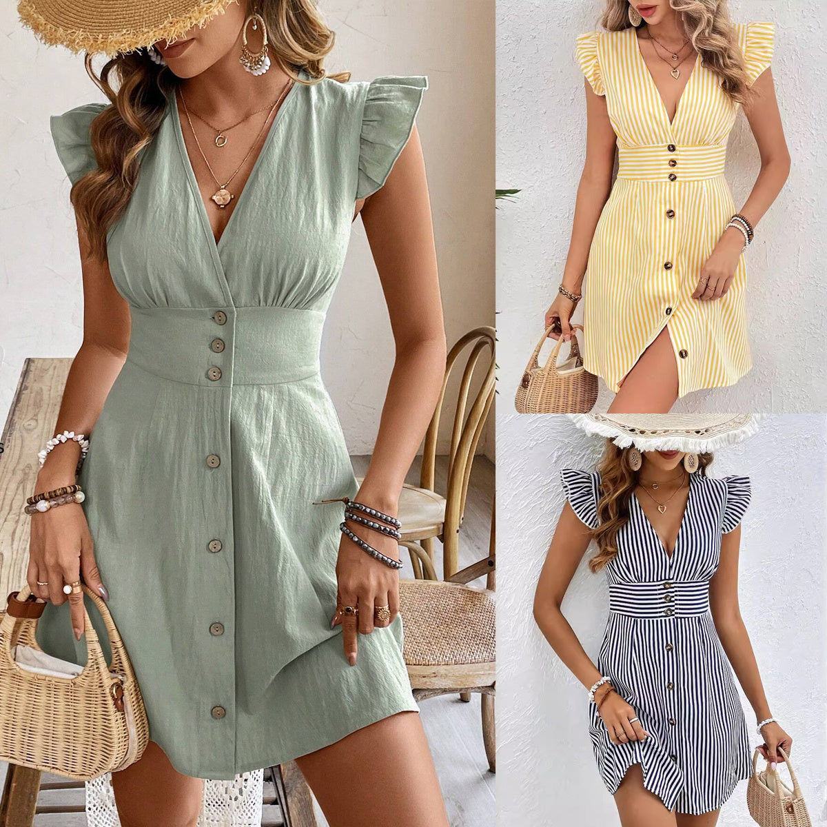FLOTTA™ Robe courte flottante