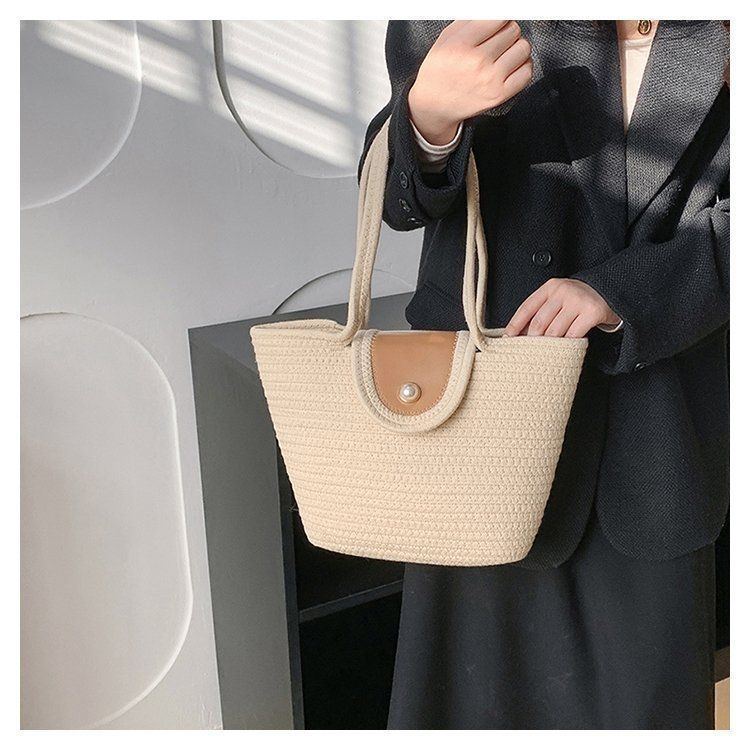 HELVA™ sac tissé en paille
