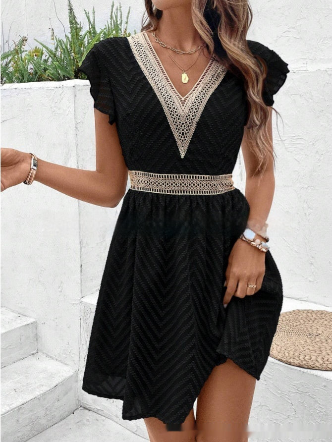 KWELLA™ Robe en soie glacé