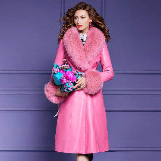LUXA™ Manteau en fourrure de gros renard