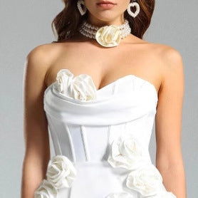 Irene™ Robe moulante sans bretelles