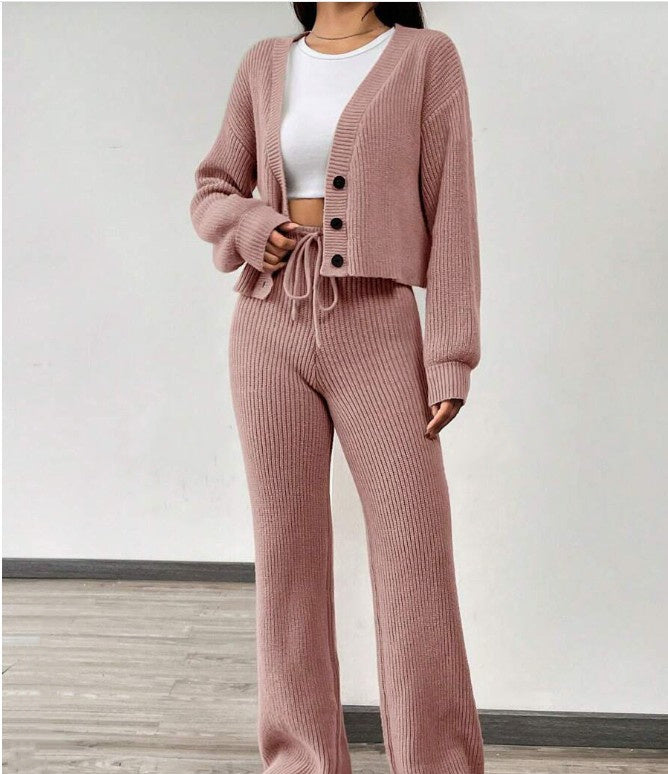 MELTA™ Ensemble Décontracté en Maille