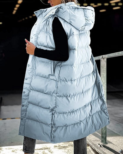 AMELIA™ Manteau Sans Manches en Duvet