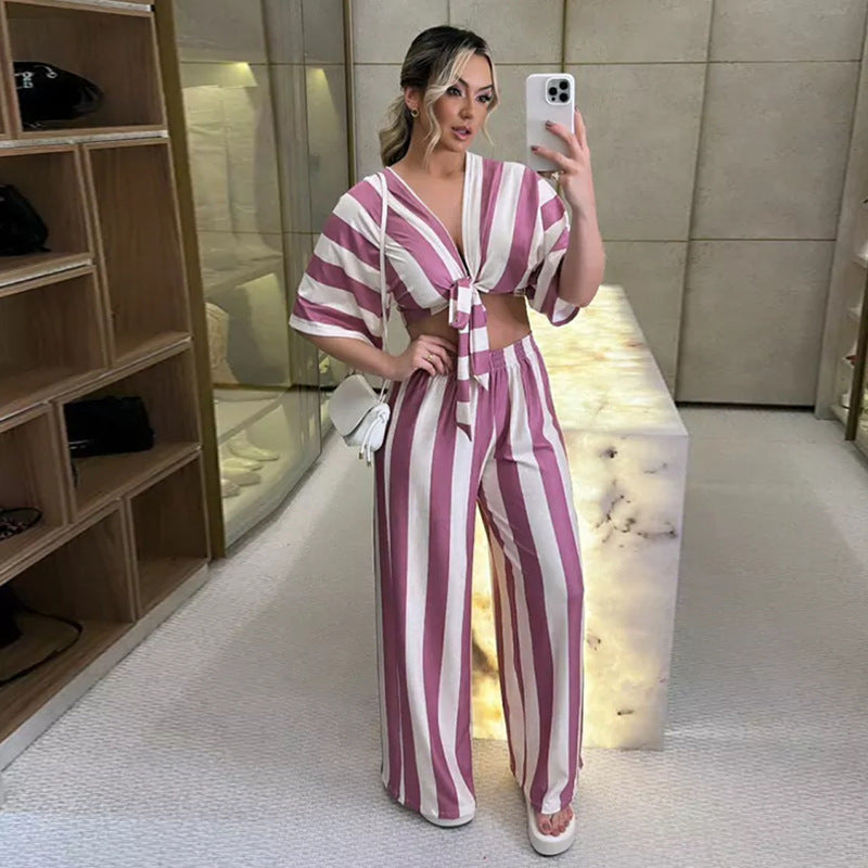 Céline™ Ensemble décontracté à lacets